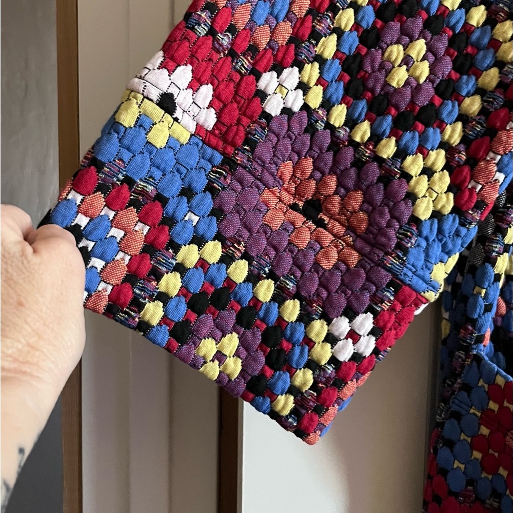 Shannon Passero Queenston Patchwork Crocheted Dus… - image 5